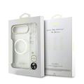 iPhone Air Guess IML Glitter Script Hihnakotelo - MagSafe-yhteensopiva - läpinäkyvä