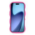 iPhone Air Aaltoreuna magneettinen hybridikotelo - Vaaleanpunainen väri