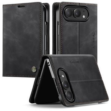 iPhone Duo Caseme 013 Sarja Lompakkokotelo - Musta
