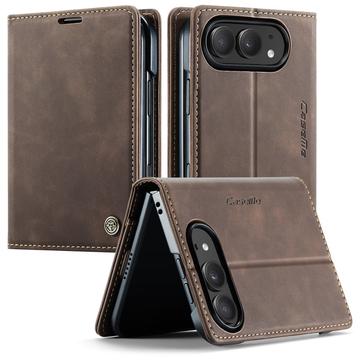 iPhone Duo Caseme 013 Sarja Lompakkokotelo - Kahvi