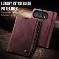 iPhone Duo Caseme 013 Sarja Lompakkokotelo - Punainen