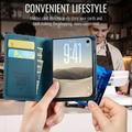 iPhone Duo Caseme 033 vasikka tekstuuri lompakko tapauksessa RFID-sulku - vihreä
