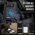 iPhone Duo Caseme C49 2-in-1 irrotettava lompakkokotelo - MagSafe-yhteensopiva, RFID - Musta
