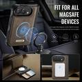 iPhone Duo Caseme C49 2-in-1 irrotettava lompakkokotelo - MagSafe-yhteensopiva, RFID - Kahvi