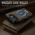 iPhone Duo Caseme C49 2-in-1 irrotettava lompakkokotelo - MagSafe-yhteensopiva, RFID - Kahvi