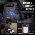 iPhone Duo Caseme C49 2-in-1 irrotettava lompakkokotelo - MagSafe-yhteensopiva, RFID - violetti