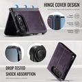iPhone Duo Caseme C49 2-in-1 irrotettava lompakkokotelo - MagSafe-yhteensopiva, RFID - violetti