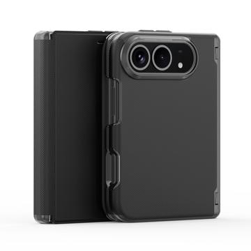 iPhone Duo Dux Ducis Fort -sarjan kääntökotelo - musta