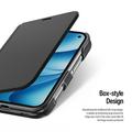 iPhone Duo Dux Ducis Fort -sarjan kääntökotelo - musta