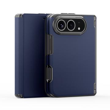 iPhone Duo Dux Ducis Fort -sarjan kääntökotelo - sininen