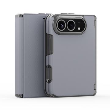 iPhone Duo Dux Ducis Fort -sarjan kääntökotelo - harmaa