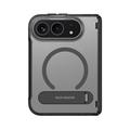 iPhone Duo Dux Ducis Kind MagSafe -suojakotelo, jossa on tuki - musta