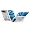 iPhone Duo Dux Ducis Kind MagSafe -kotelo, jossa on tuki - harmaa
