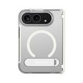 iPhone Duo Dux Ducis Kind MagSafe -kotelo, jossa on tuki - harmaa