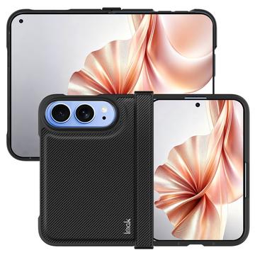 iPhone Duo Imak Ruiyi Hybridikotelo - Hiilikuitu - Musta