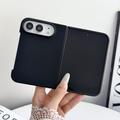 iPhone Duo Nestemäinen Silikoni Suojakuori - MagSafe-yhteensopiva - musta