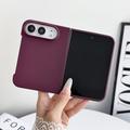 iPhone Duo Nestemäinen Silikoni Suojakuori - MagSafe-yhteensopiva - Burgundi