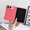 iPhone Duo Nestemäinen Silikoni Suojakuori - MagSafe-yhteensopiva - kirkkaan pinkki