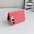 iPhone Duo Nestemäinen Silikoni Suojakuori - MagSafe-yhteensopiva - kirkkaan pinkki