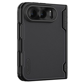 iPhone Duo Nillkin Super Frosted Shield Fold Kotelo - Musta
