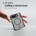 iPhone Duo Nillkin Super Frosted Shield Fold Kotelo - Musta