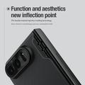 iPhone Duo Nillkin Super Frosted Shield Fold Kotelo - Musta