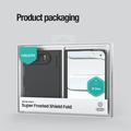 iPhone Duo Nillkin Super Frosted Shield Fold Kotelo - Musta
