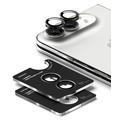 iPhone Duo Ringke Kameralinssin Panssarilasi - 9H - 2 Kpl. - Musta