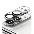 iPhone Duo Ringke Täysi suoja kameran linssinsuoja - 2 kpl. - Musta / Kirkas