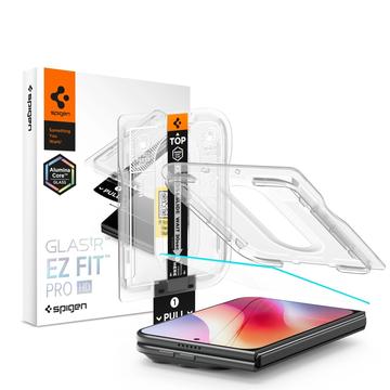 iPhone Duo Spigen Glas.tR EZ Fit Pro karkaistu suojalasi - Kirkas