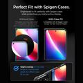 iPhone Duo Spigen Glas.tR EZ Fit Pro karkaistu suojalasi - Kirkas