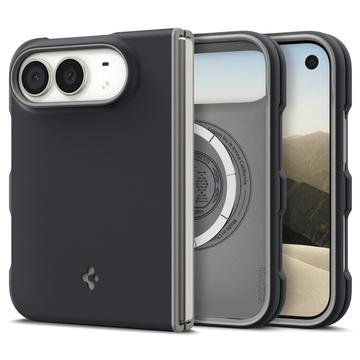 iPhone Duo Spigen Nano Pop MagFit -kotelo - Musta seesami