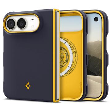 iPhone Duo Spigen Nano Pop MagFit -kotelo - Mustikka laivasto