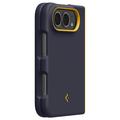 iPhone Duo Spigen Nano Pop MagFit -kotelo - Mustikka laivasto