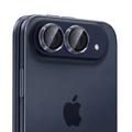 iPhone Duo Tech-Protect Camring Fit+ -kameran objektiivi - 2 kpl. - Musta & kirkas