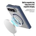 iPhone Fold Dux Ducis Expn -hybridikotelo - MagSafe-yhteensopiva - sininen