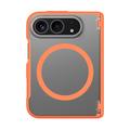 iPhone Fold Dux Ducis Expn -hybridikotelo - MagSafe-yhteensopiva - oranssi