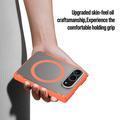 iPhone Fold Dux Ducis Expn -hybridikotelo - MagSafe-yhteensopiva - oranssi