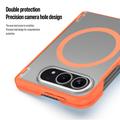 iPhone Fold Dux Ducis Expn -hybridikotelo - MagSafe-yhteensopiva - oranssi