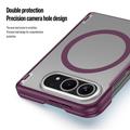 iPhone Fold Dux Ducis Expn -hybridikotelo - MagSafe-yhteensopiva - Tumma kirsikka