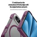 iPhone Fold Dux Ducis Expn -hybridikotelo - MagSafe-yhteensopiva - Tumma kirsikka