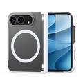 iPhone Fold Dux Ducis Expn -hybridikotelo - MagSafe-yhteensopiva - valkoinen