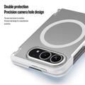 iPhone Fold Dux Ducis Expn -hybridikotelo - MagSafe-yhteensopiva - valkoinen