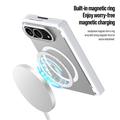 iPhone Fold Dux Ducis Expn -hybridikotelo - MagSafe-yhteensopiva - valkoinen