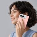 iPhone Fold Dux Ducis Skin Pro Lompakkokotelo - Pinkki