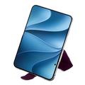 iPhone Fold Dux Ducis Skin Pro Lompakkokotelo - Tumma kirsikka