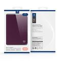 iPhone Fold Dux Ducis Skin Pro Lompakkokotelo - Tumma kirsikka