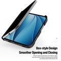 iPhone Fold Dux Ducis Vyne -magneettikotelo, jossa saranan suojaus - musta