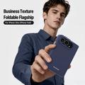 iPhone Fold Dux Ducis Vyne -magneettikotelo, jossa saranan suojaus - sininen