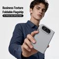 iPhone Fold Dux Ducis Vyne -magneettikotelo, jossa saranan suojaus - harmaa